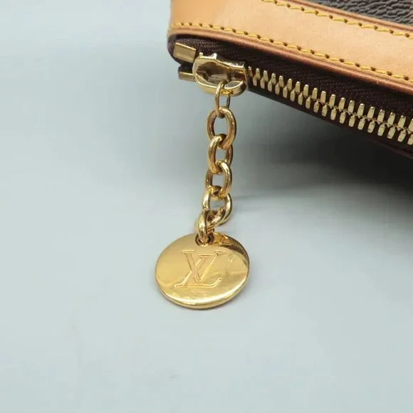 100% Authentic Louis Vuitton Tivoli Brown Monogram Canvas Tote - Picture 9 of 12